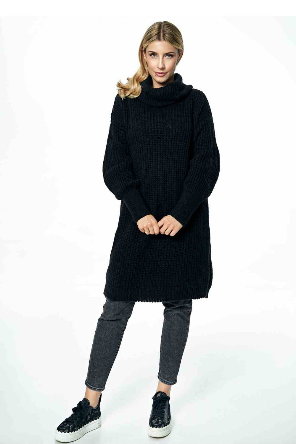 Long jumper model 172213 Elsy Style Sweaters, Pullovers, Jumpers, Turtlenecks, Boleros, Shrugs