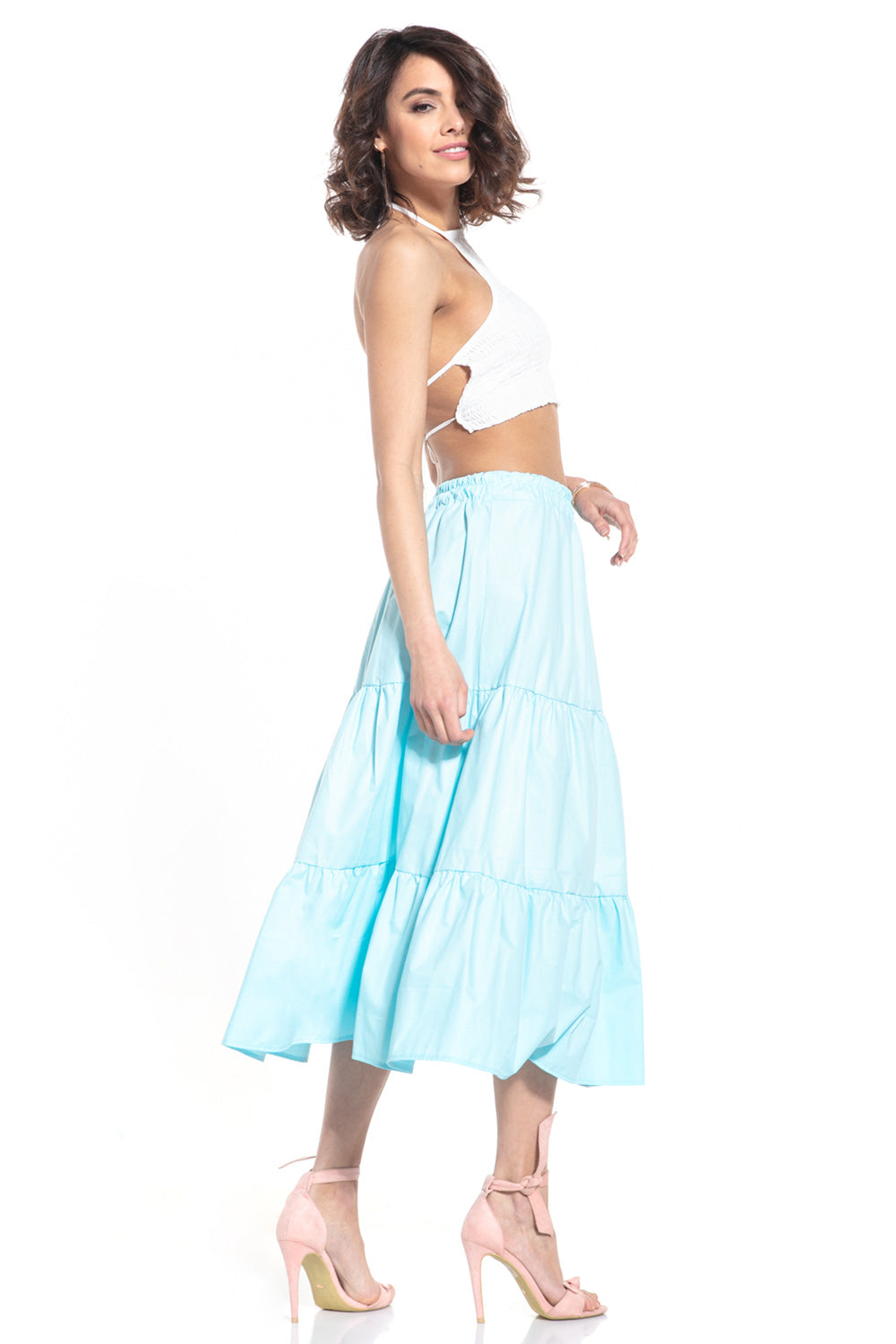 Long skirt model 152904 Elsy Style Skirts