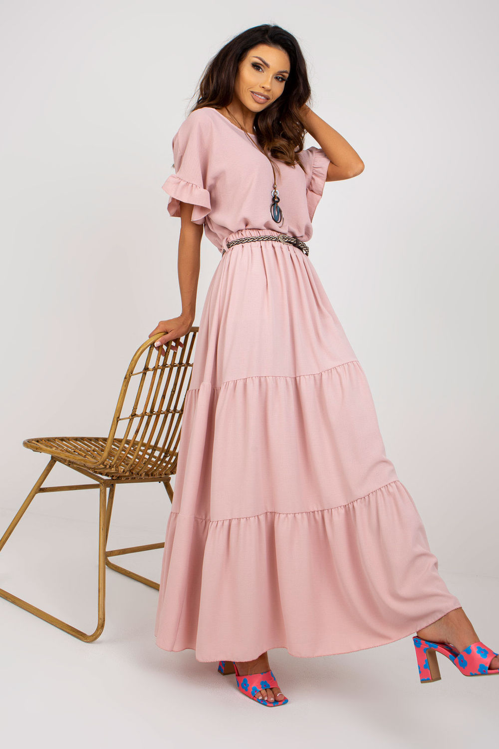 Long skirt model 179751 Elsy Style Skirts