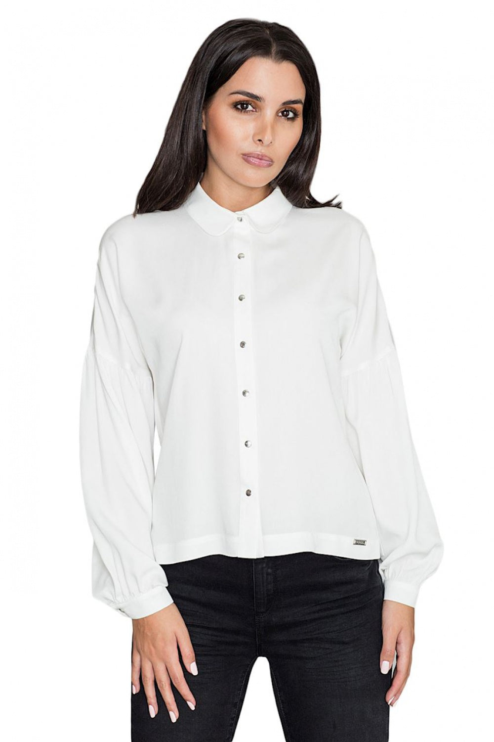 Long sleeve shirt model 111026 Elsy Style Shirts for Women