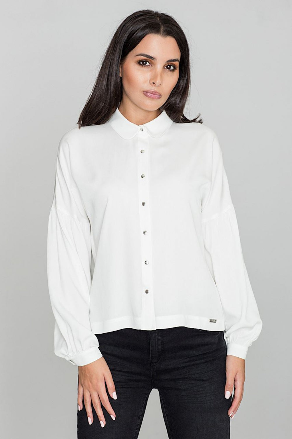 Long sleeve shirt model 111026 Elsy Style Shirts for Women