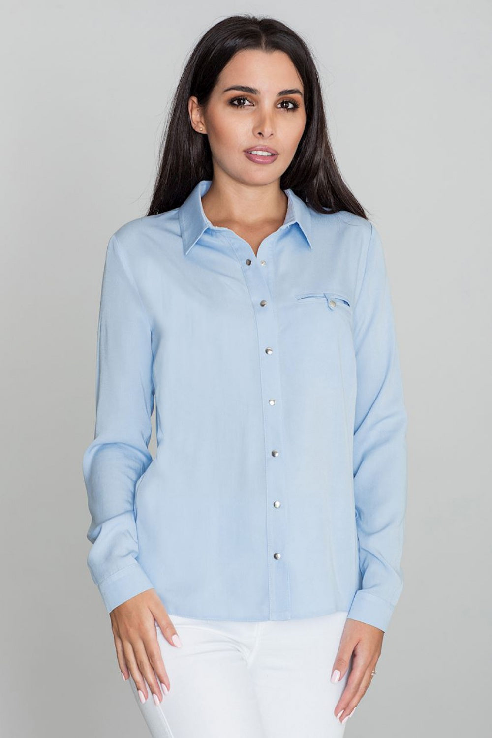 Long sleeve shirt model 111030 Elsy Style Shirts for Women