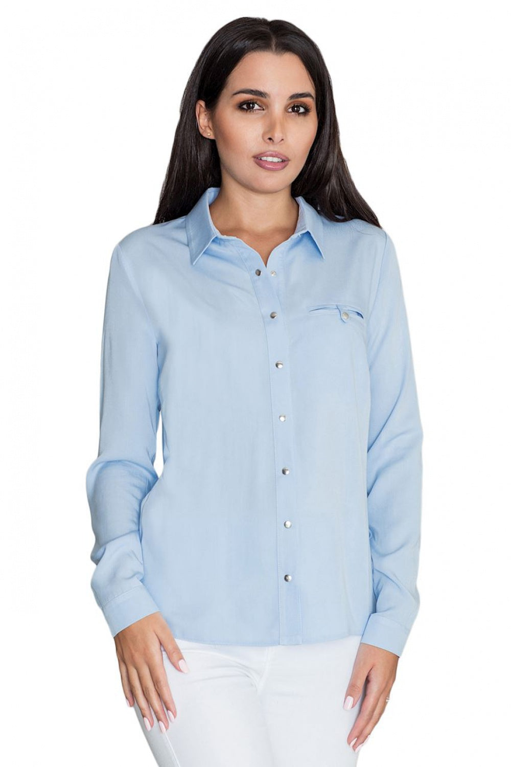 Long sleeve shirt model 111030 Elsy Style Shirts for Women