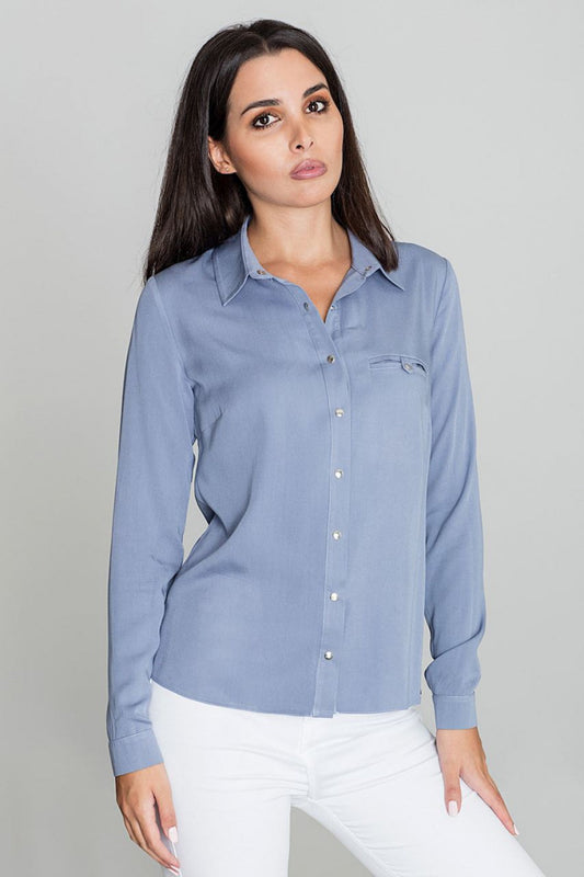 Long sleeve shirt model 111031 Elsy Style Shirts for Women