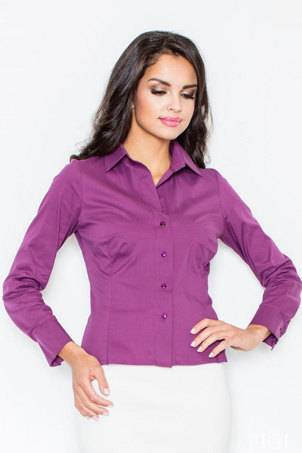 Long sleeve shirt model 111778 Elsy Style Shirts for Women