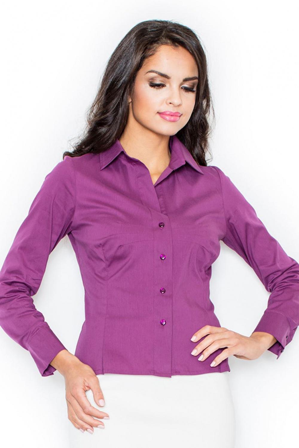 Long sleeve shirt model 111778 Elsy Style Shirts for Women