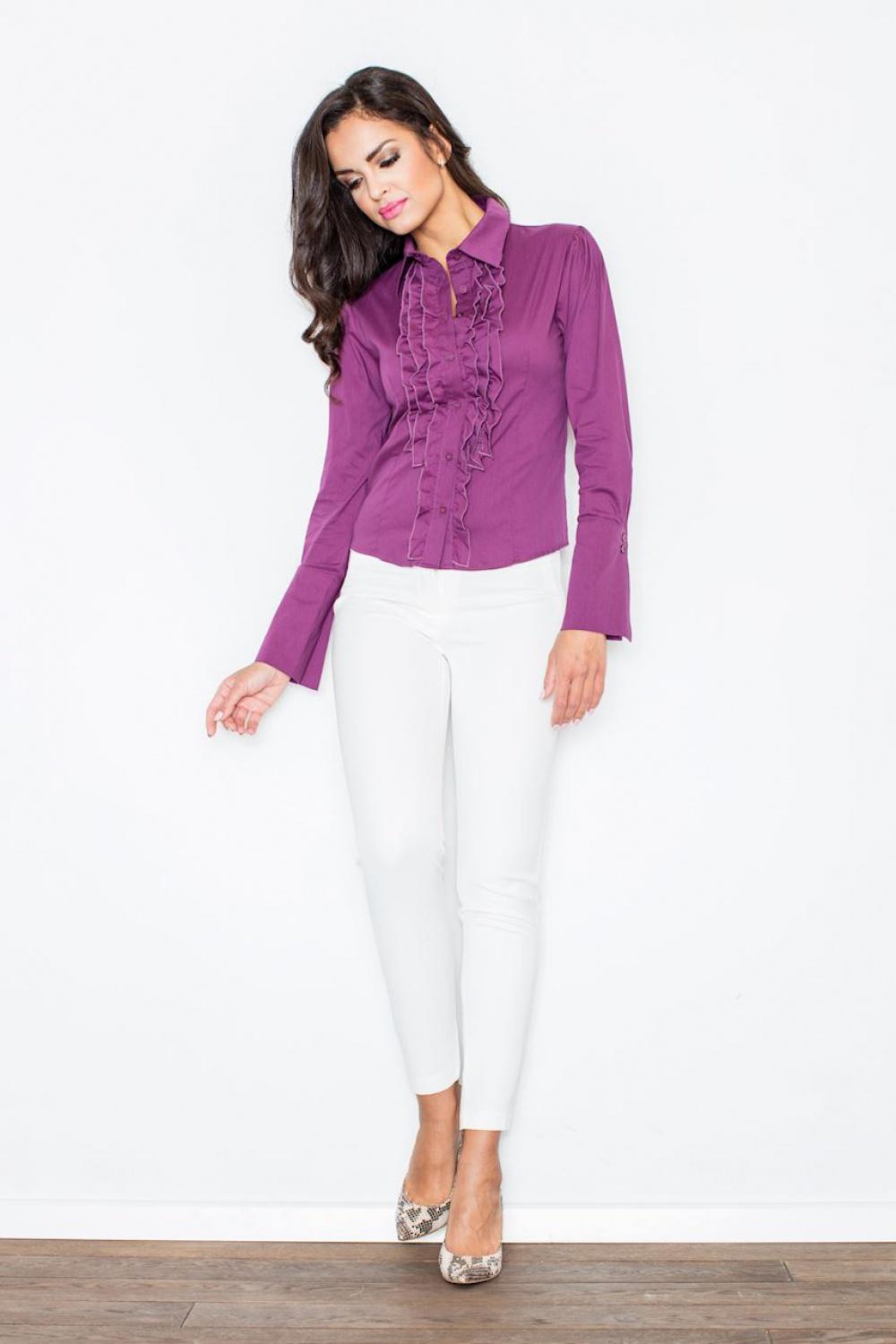 Long sleeve shirt model 111781 Elsy Style Shirts for Women