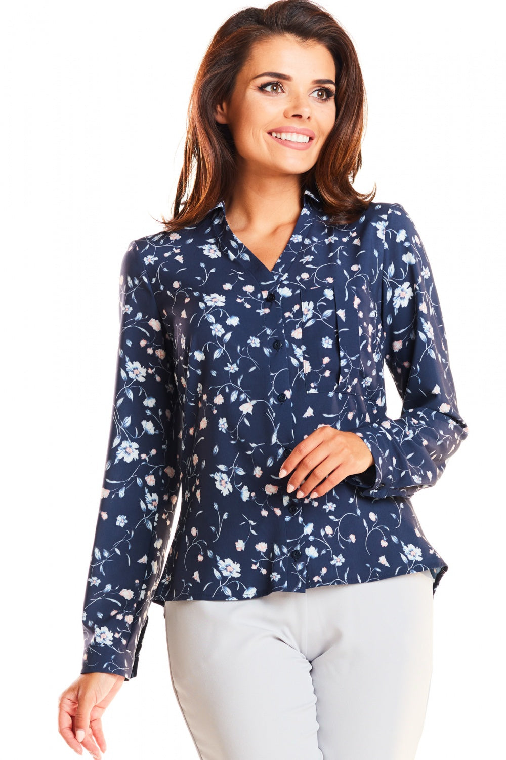 Long sleeve shirt model 129183 Elsy Style Shirts for Women