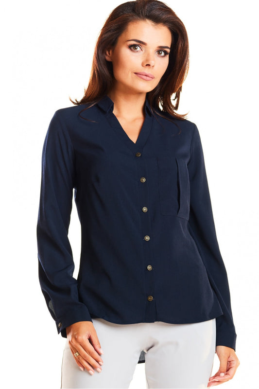 Long sleeve shirt model 129184 Elsy Style Shirts for Women