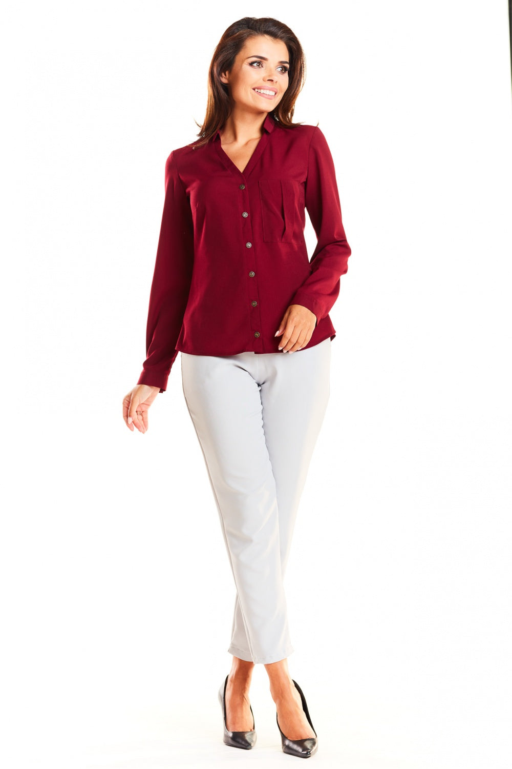 Long sleeve shirt model 129185 Elsy Style Shirts for Women