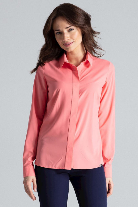 Long sleeve shirt model 133245 Elsy Style Shirts for Women