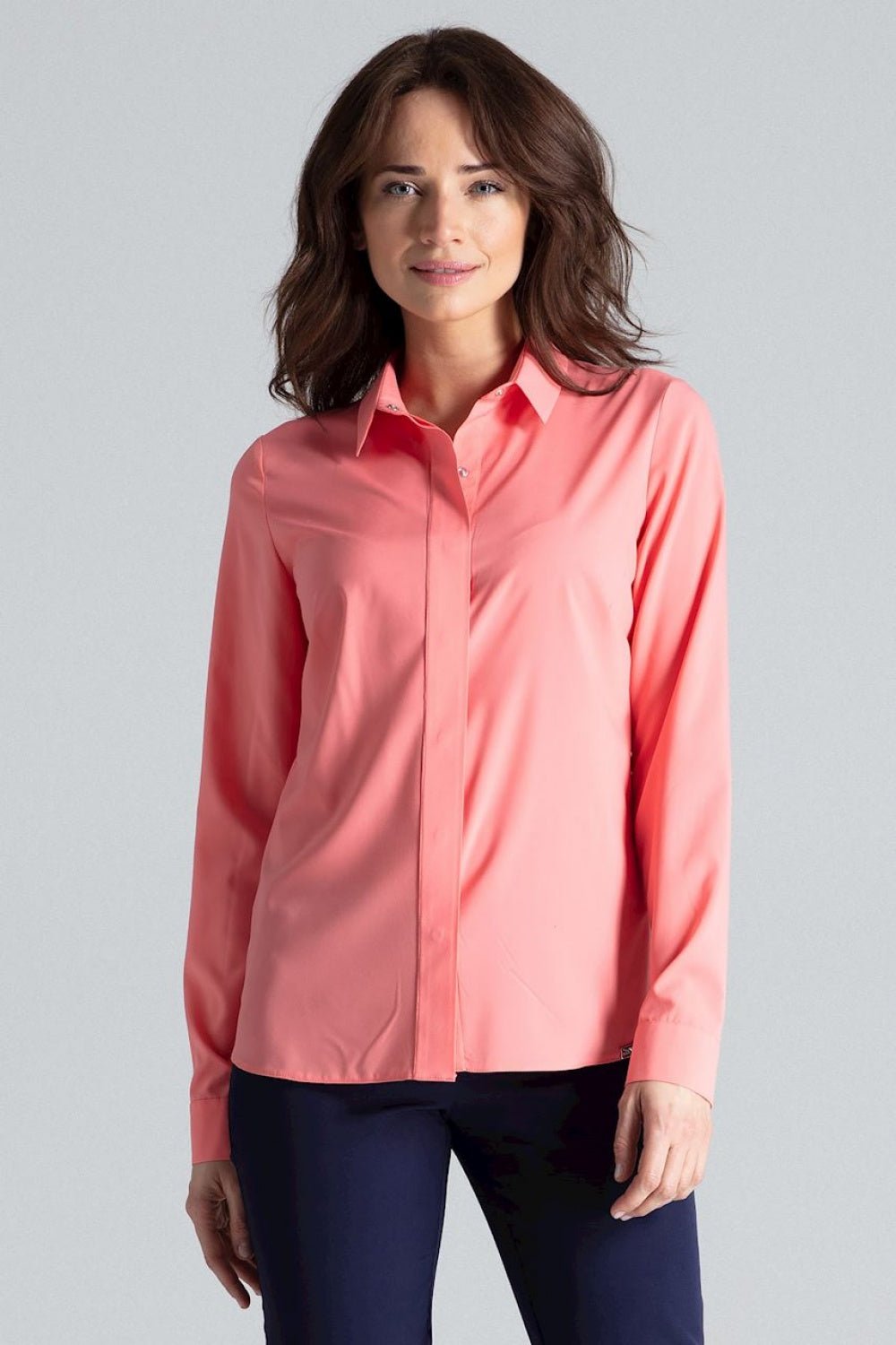 Long sleeve shirt model 133245 Elsy Style Shirts for Women