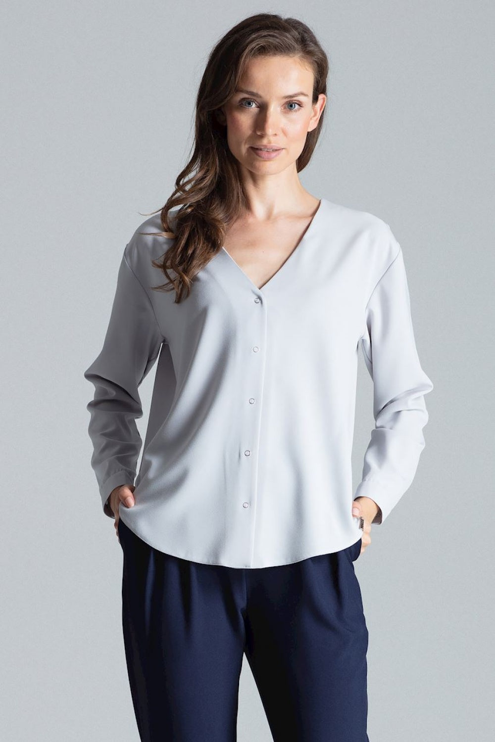 Long sleeve shirt model 135811 Elsy Style Shirts for Women