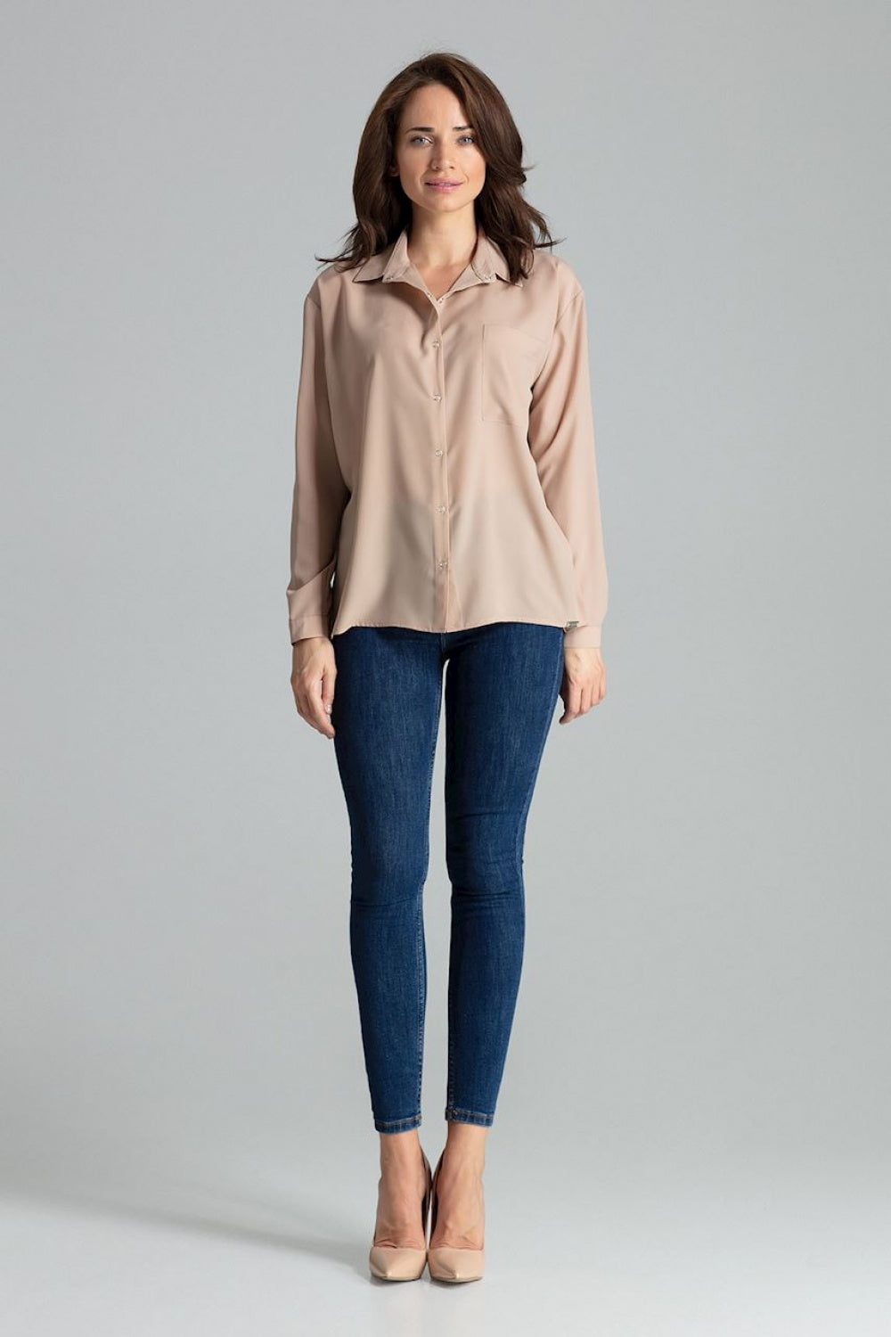 Long sleeve shirt model 135870 Elsy Style Shirts for Women