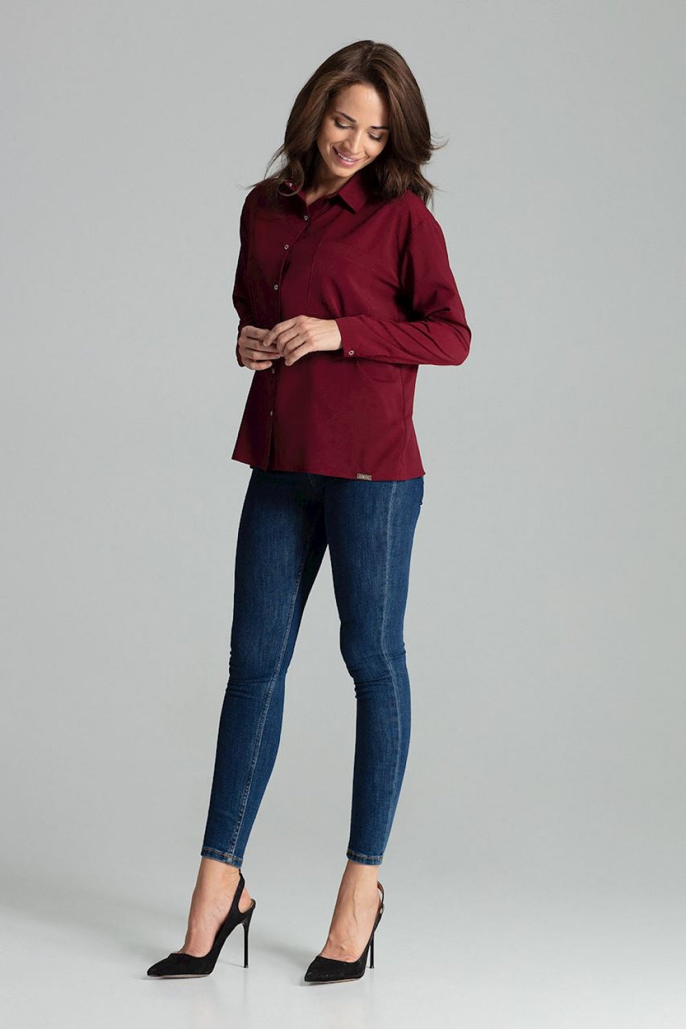 Long sleeve shirt model 135872 Elsy Style Shirts for Women