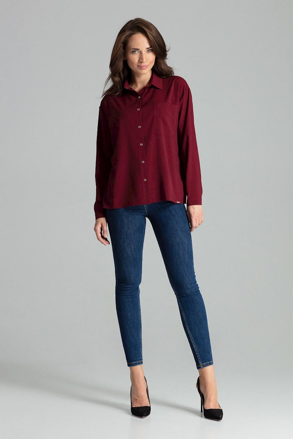 Long sleeve shirt model 135872 Elsy Style Shirts for Women