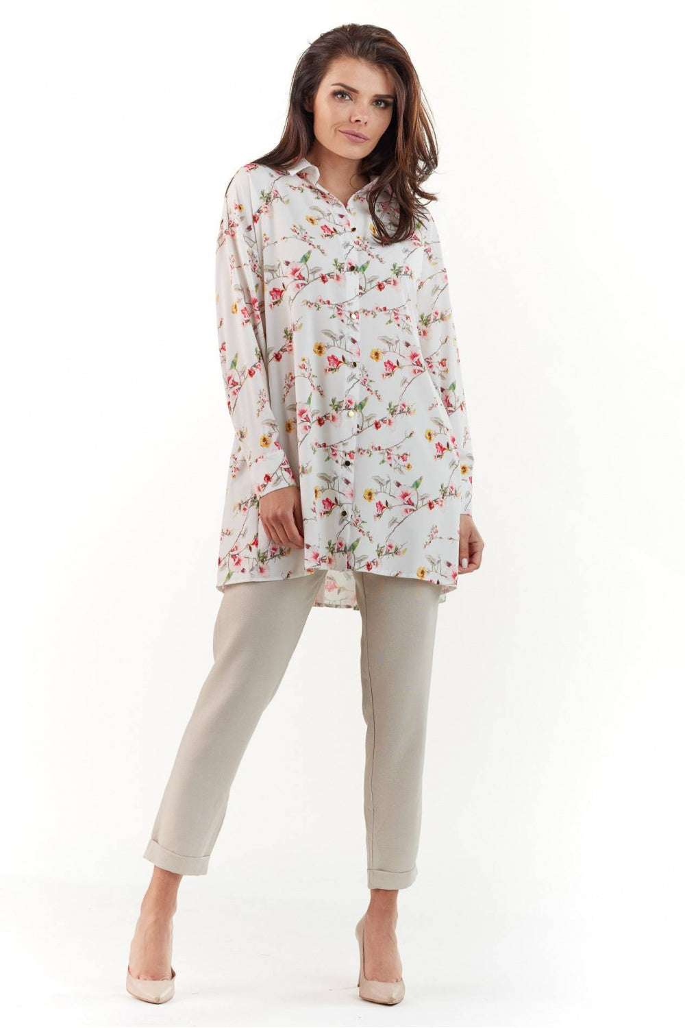 Long sleeve shirt model 140060 Elsy Style Shirts for Women