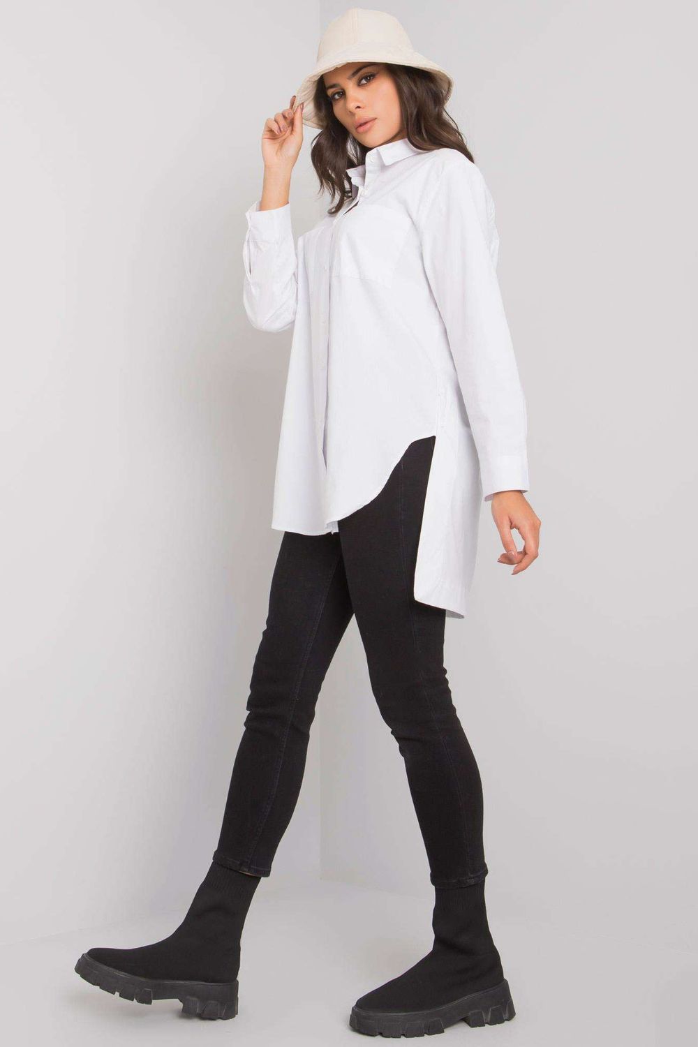 Long sleeve shirt model 160742 Elsy Style Shirts for Women