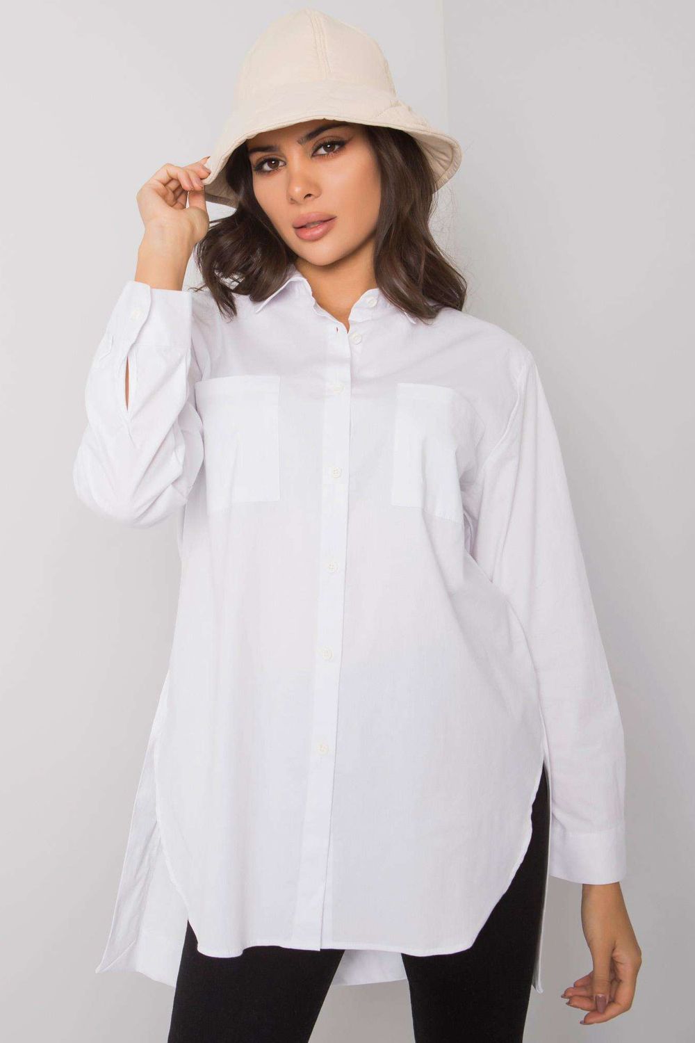 Long sleeve shirt model 160742 Elsy Style Shirts for Women