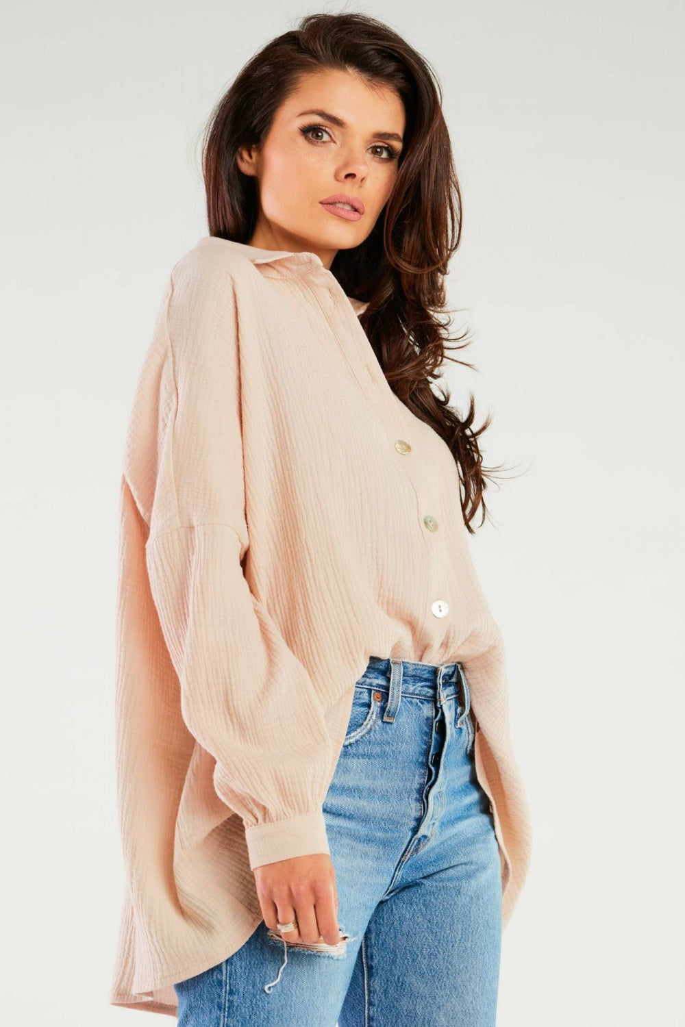 Long sleeve shirt model 166827 Elsy Style Shirts for Women