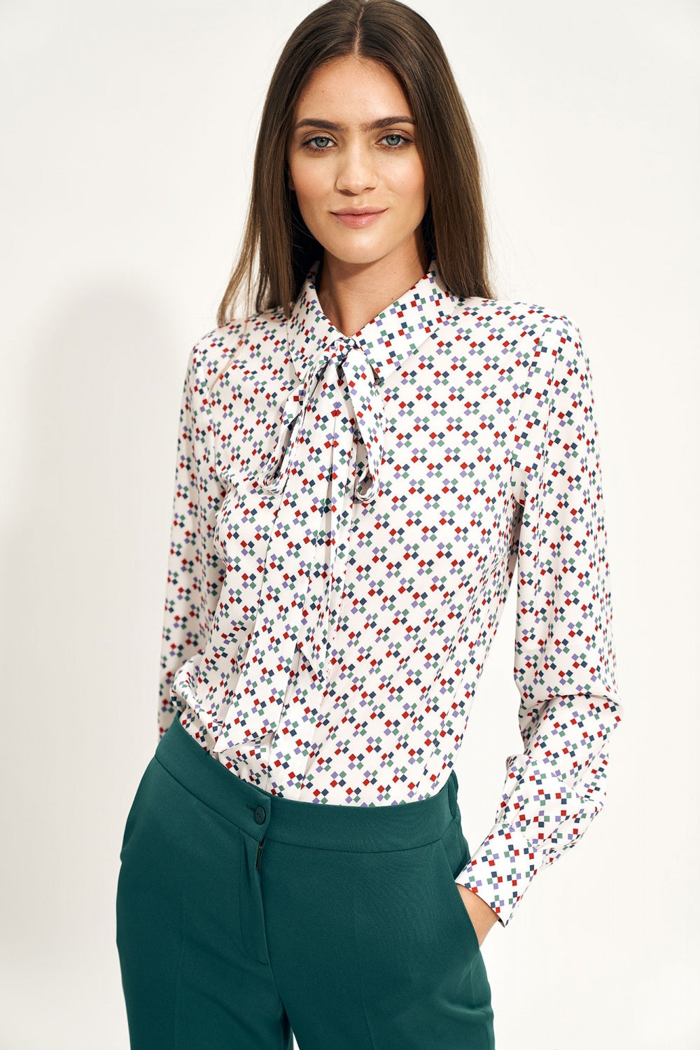 Long sleeve shirt model 170483 Elsy Style Shirts for Women