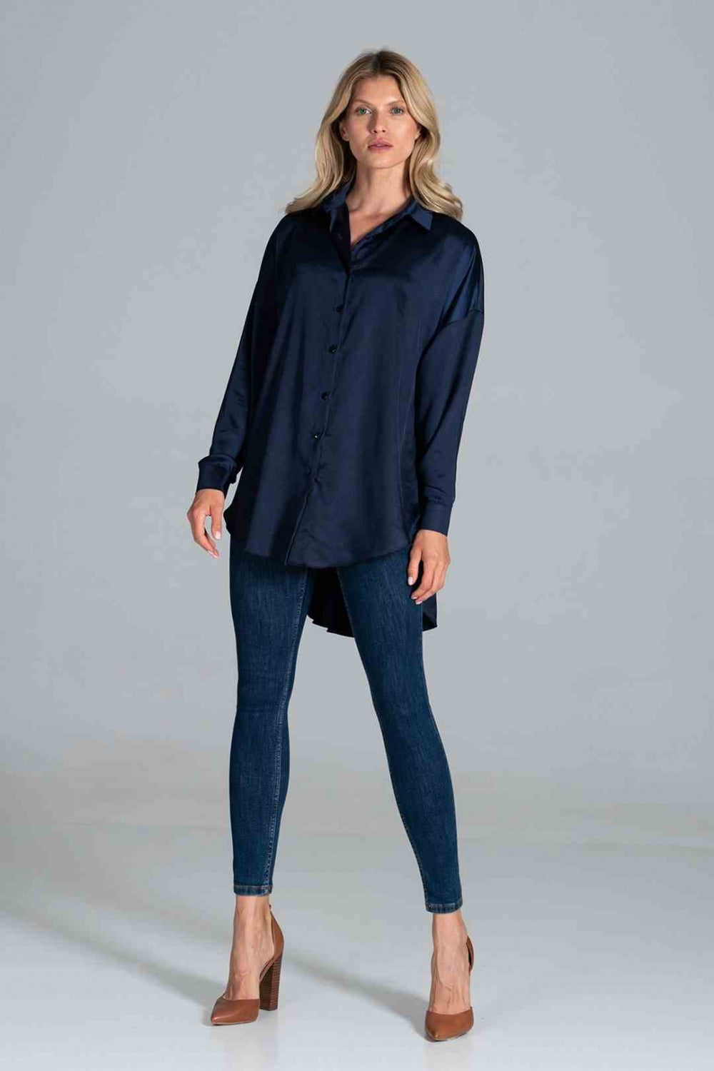 Long sleeve shirt model 172271 Elsy Style Shirts for Women