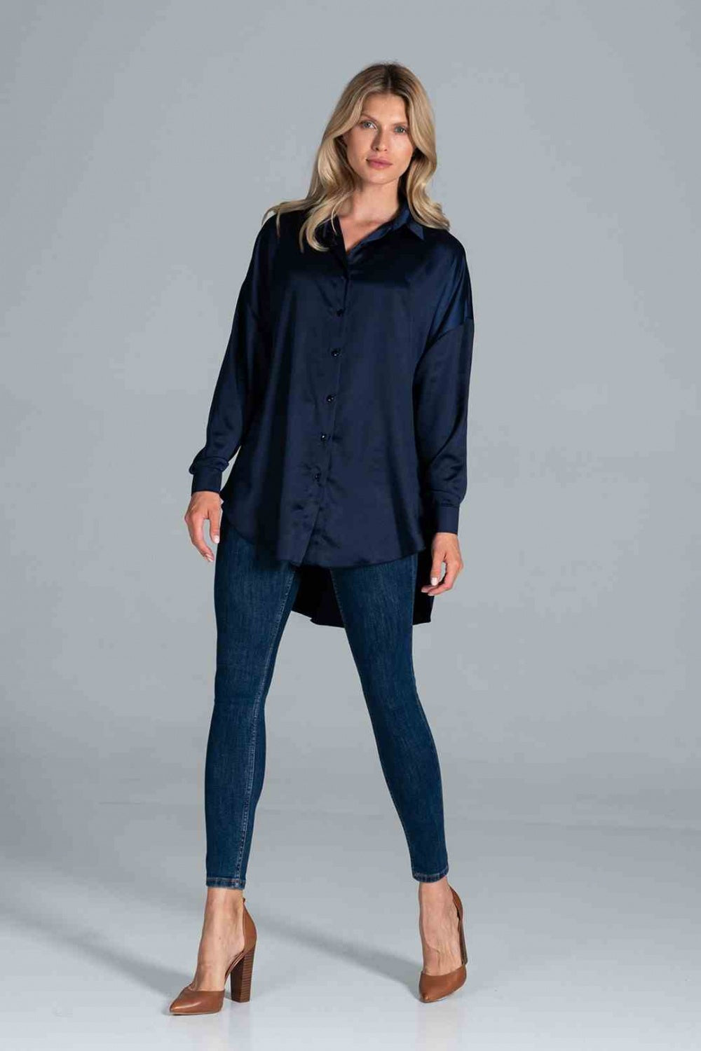 Long sleeve shirt model 172271 Elsy Style Shirts for Women