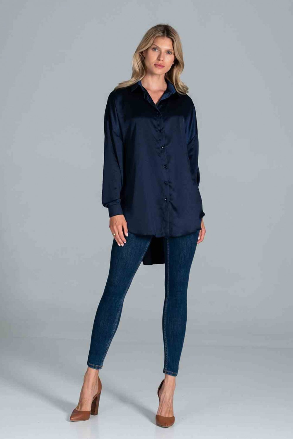 Long sleeve shirt model 172271 Elsy Style Shirts for Women