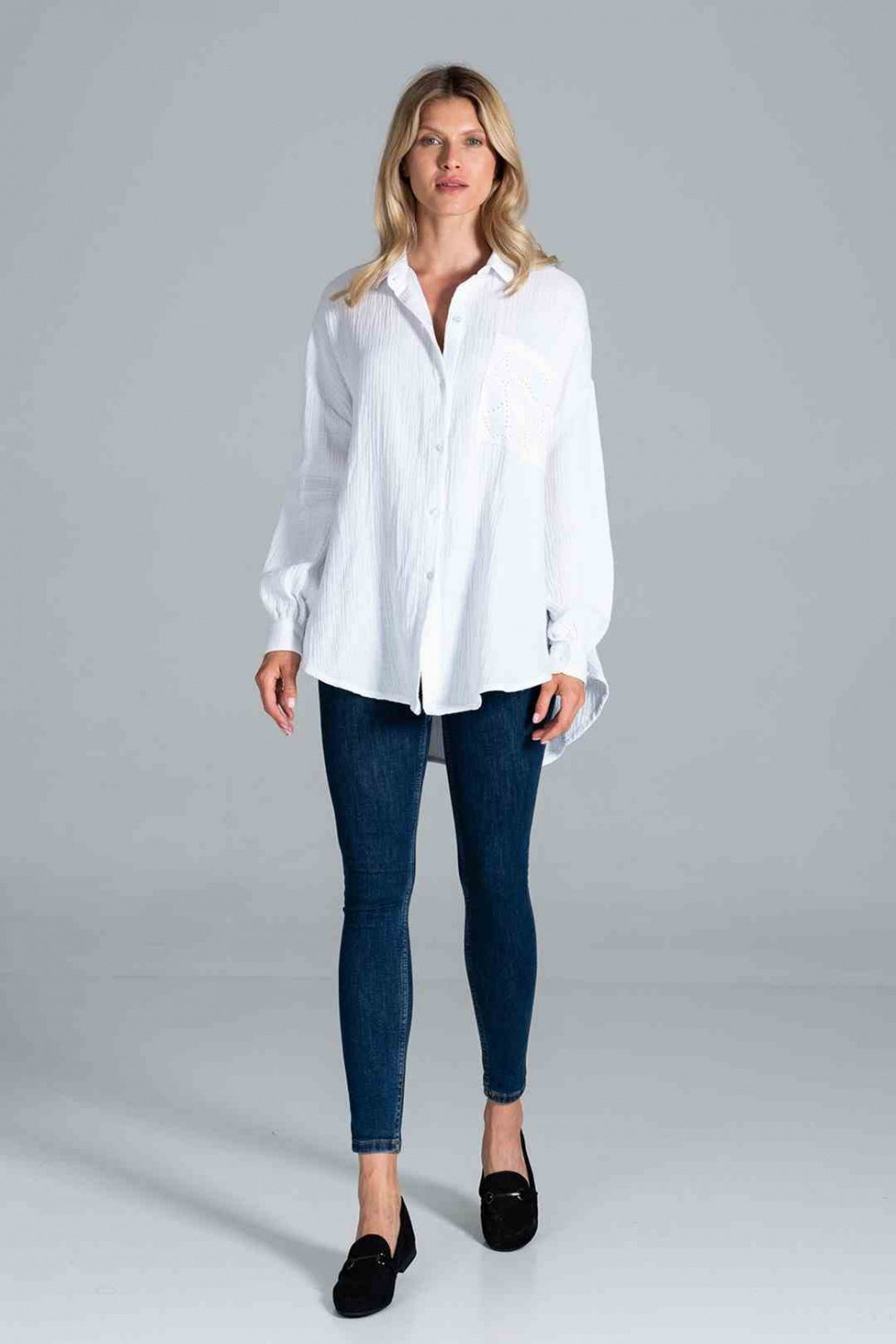 Long sleeve shirt model 172272 Elsy Style Shirts for Women