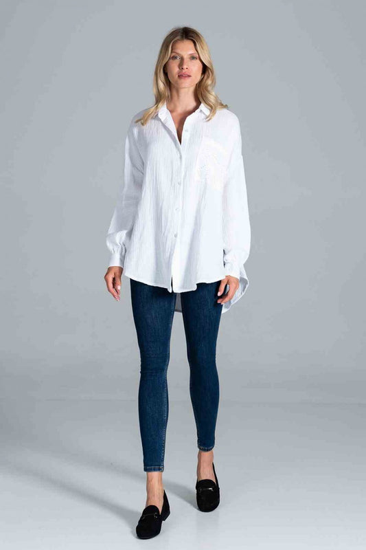 Long sleeve shirt model 172272 Elsy Style Shirts for Women