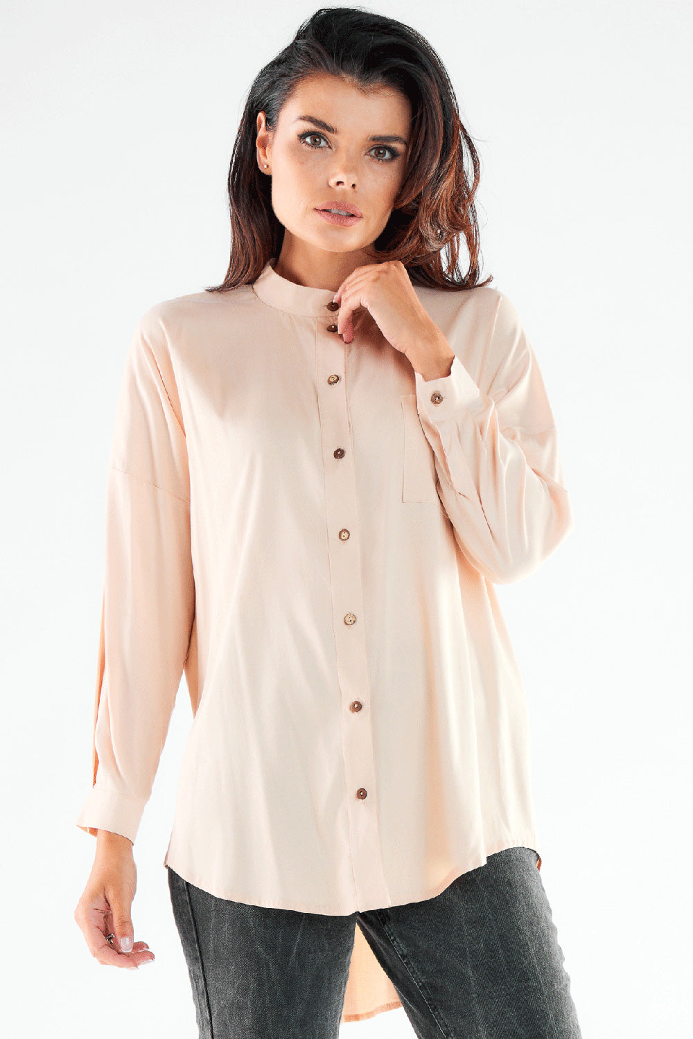 Long sleeve shirt model 173924 Elsy Style Shirts for Women