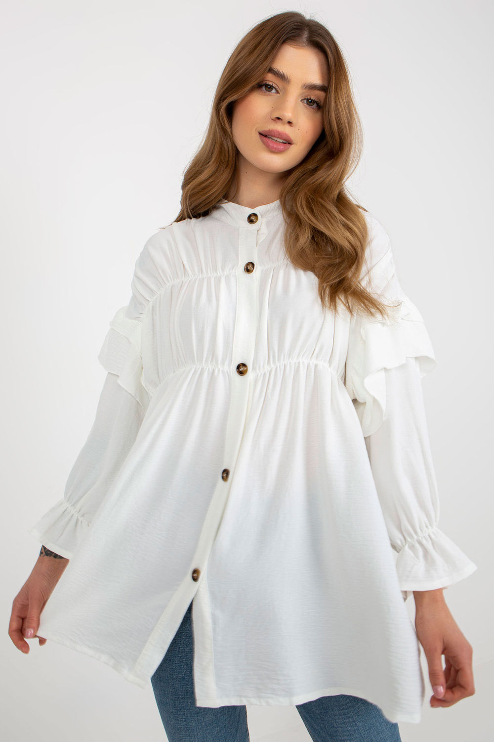 Long sleeve shirt model 175675 Elsy Style Shirts for Women