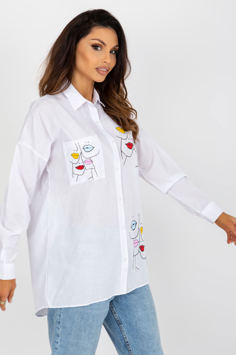 Long sleeve shirt model 176773 Elsy Style Shirts for Women