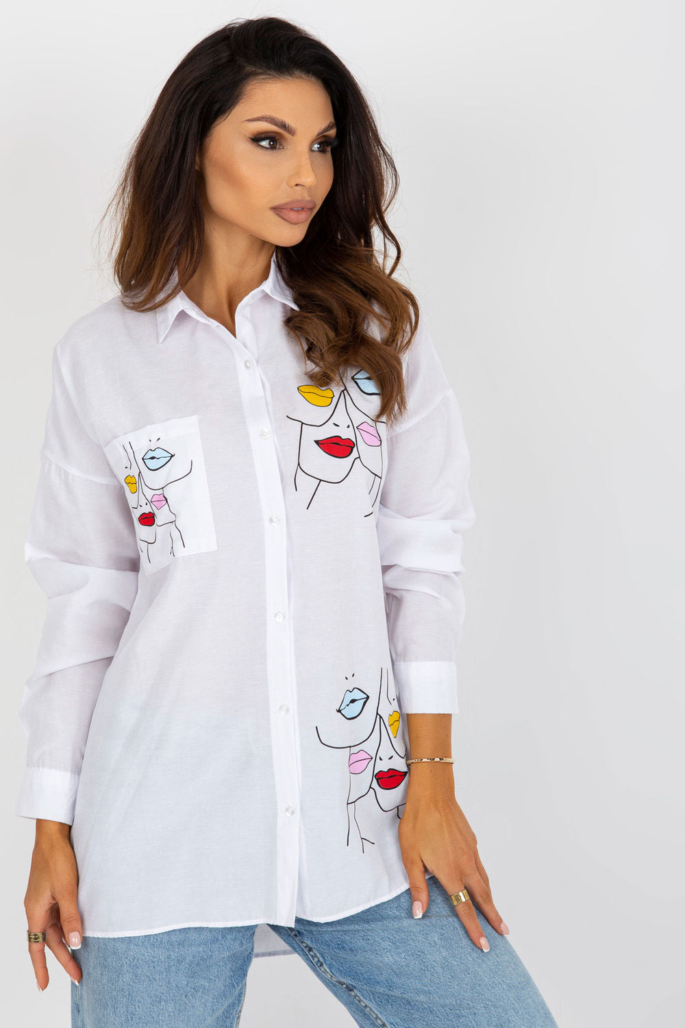 Long sleeve shirt model 176773 Elsy Style Shirts for Women