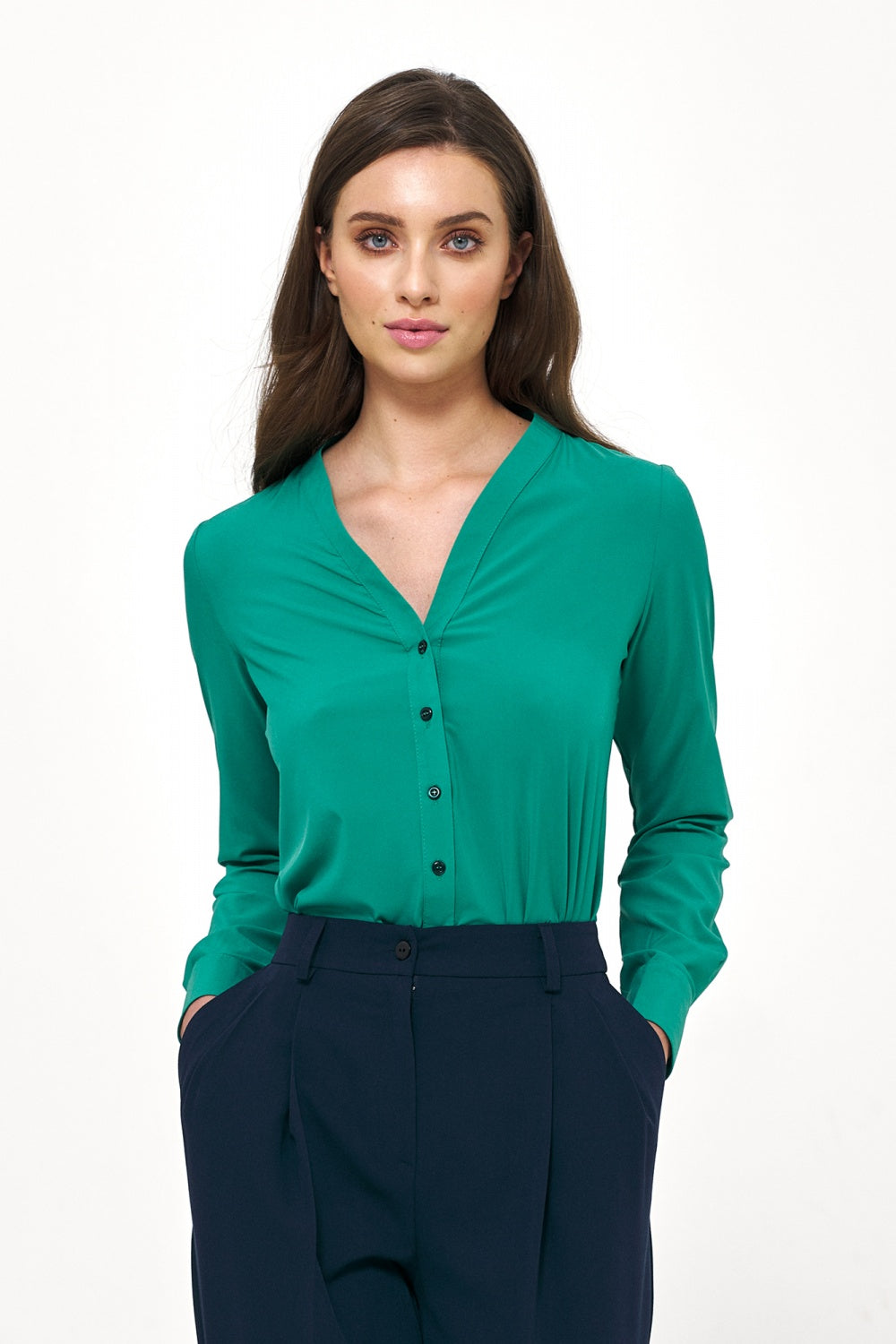 Long sleeve shirt model 178002 Elsy Style Shirts for Women