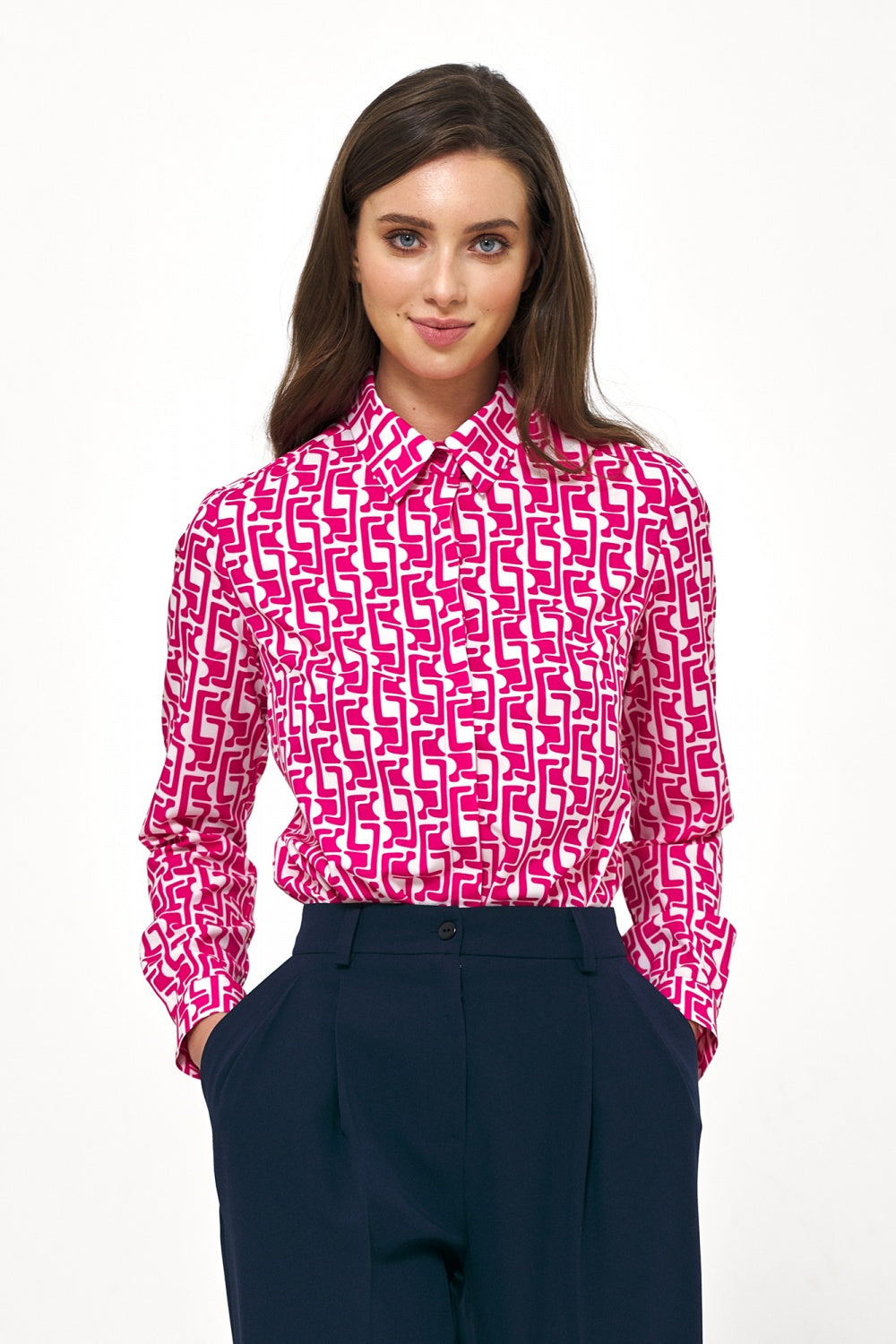 Long sleeve shirt model 178008 Elsy Style Shirts for Women