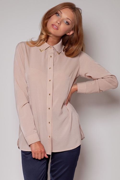 Long sleeve shirt model 28056 Elsy Style Shirts for Women