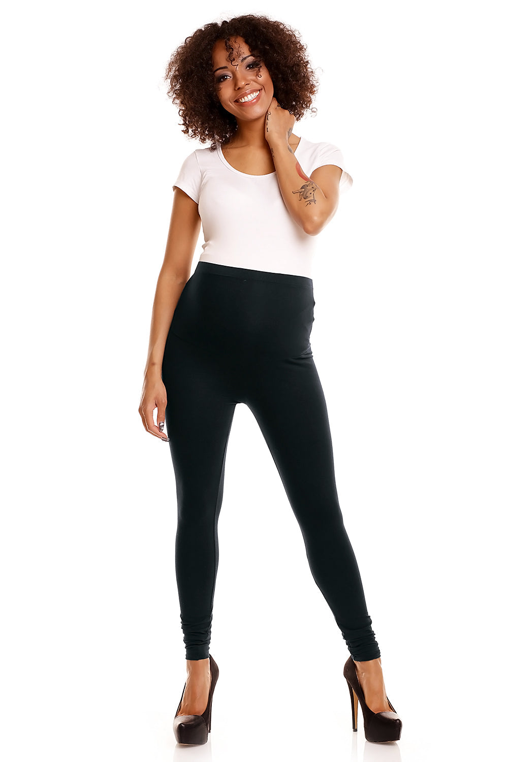 Maternity leggings model 174801 Elsy Style Maternity leggings