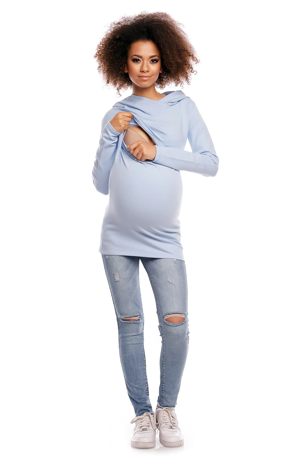 Maternity sweatshirt model 84457 Elsy Style Sweatshirts for Women