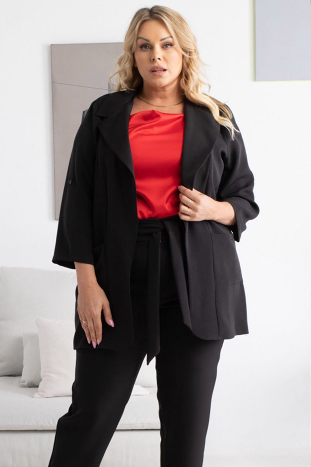 Plus size Jacket model 180507 Elsy Style Plus size Jackets