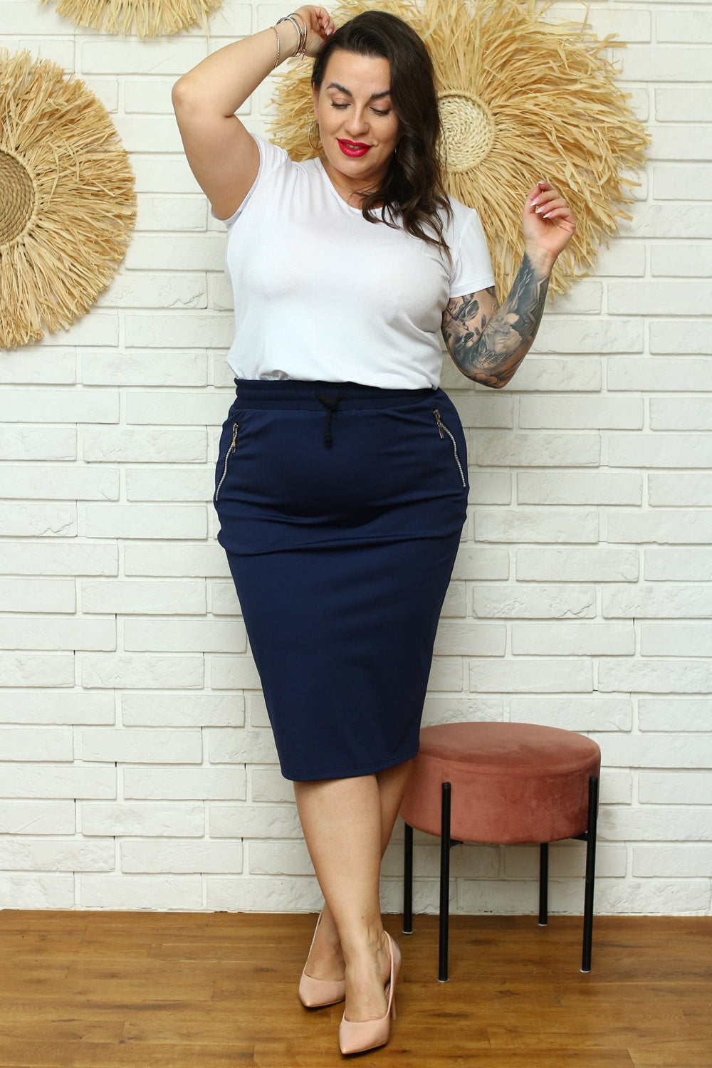 Plus size Skirt model 169293 Elsy Style Plus size skirts