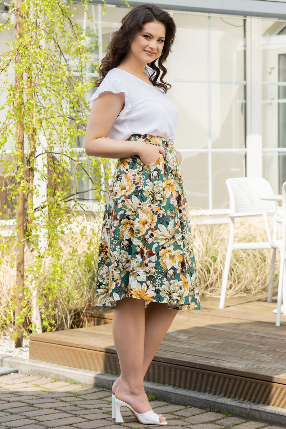 Plus size Skirt model 180458 Elsy Style Plus size skirts