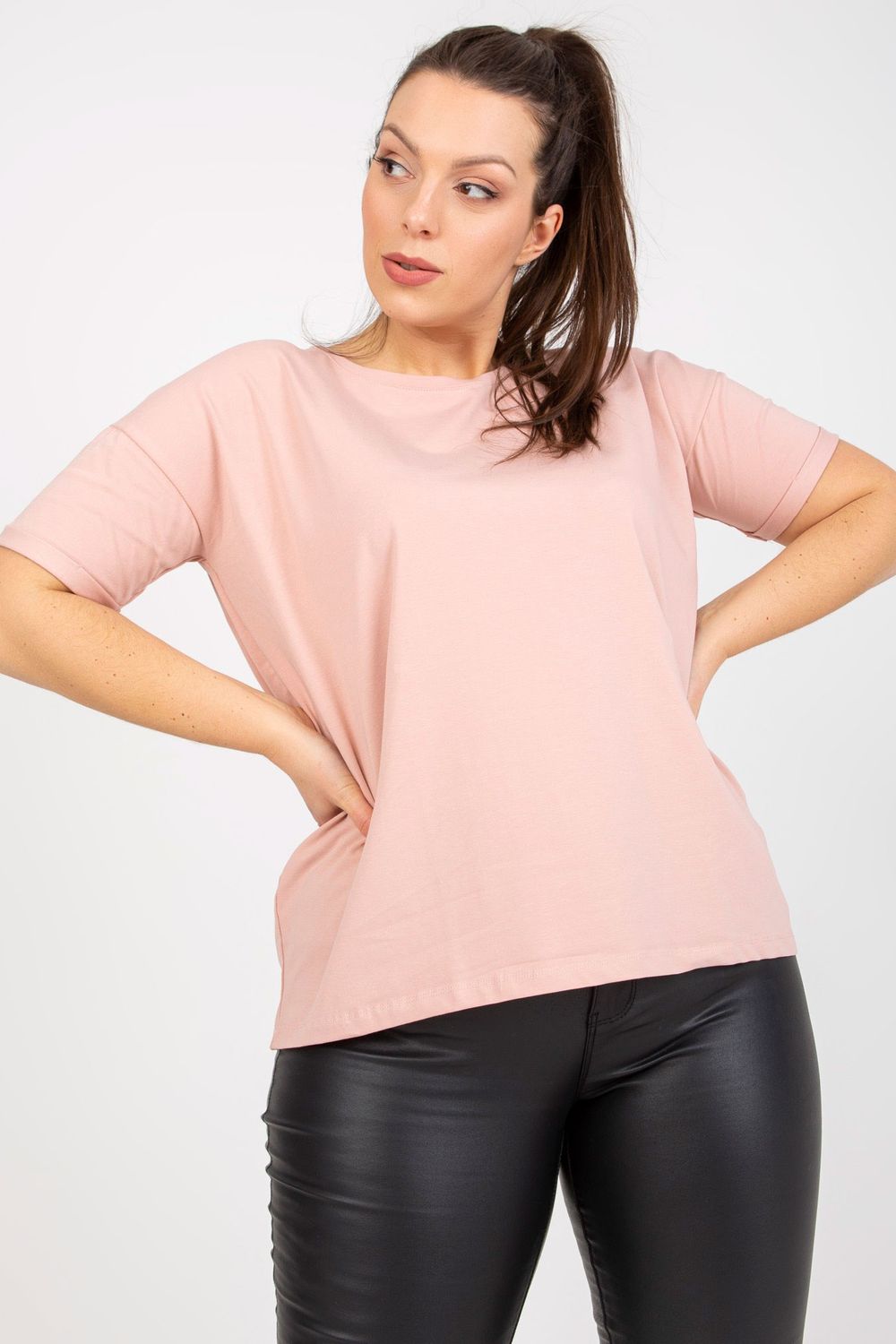 Plus size T-shirt model 169080 Elsy Style T-shirts plus size