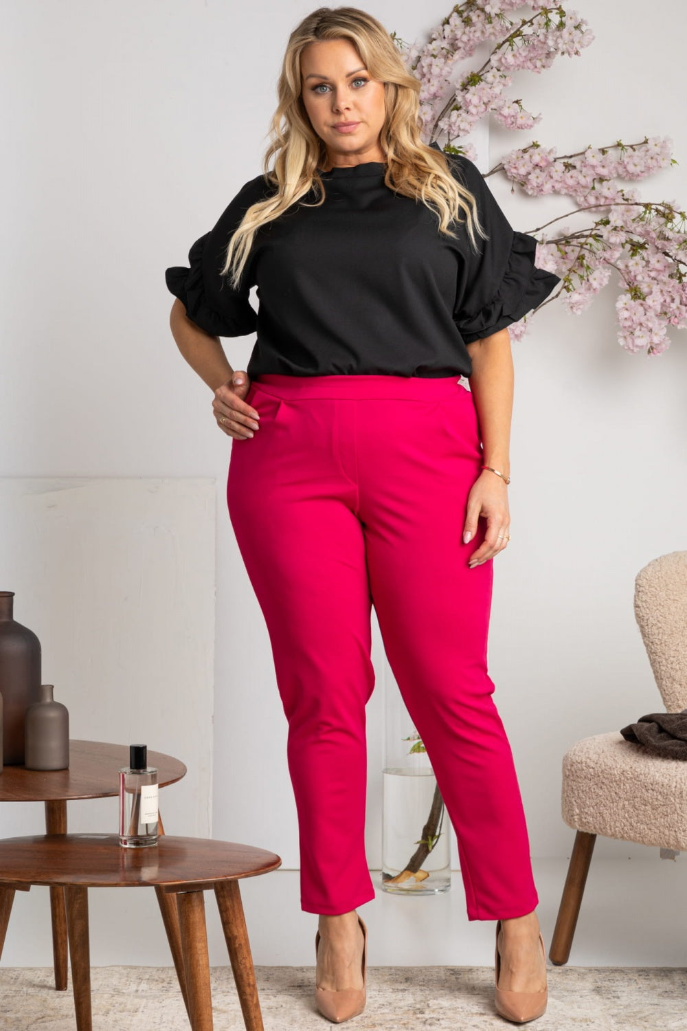 Plus size Trousers model 169226 Elsy Style Plus size Trousers