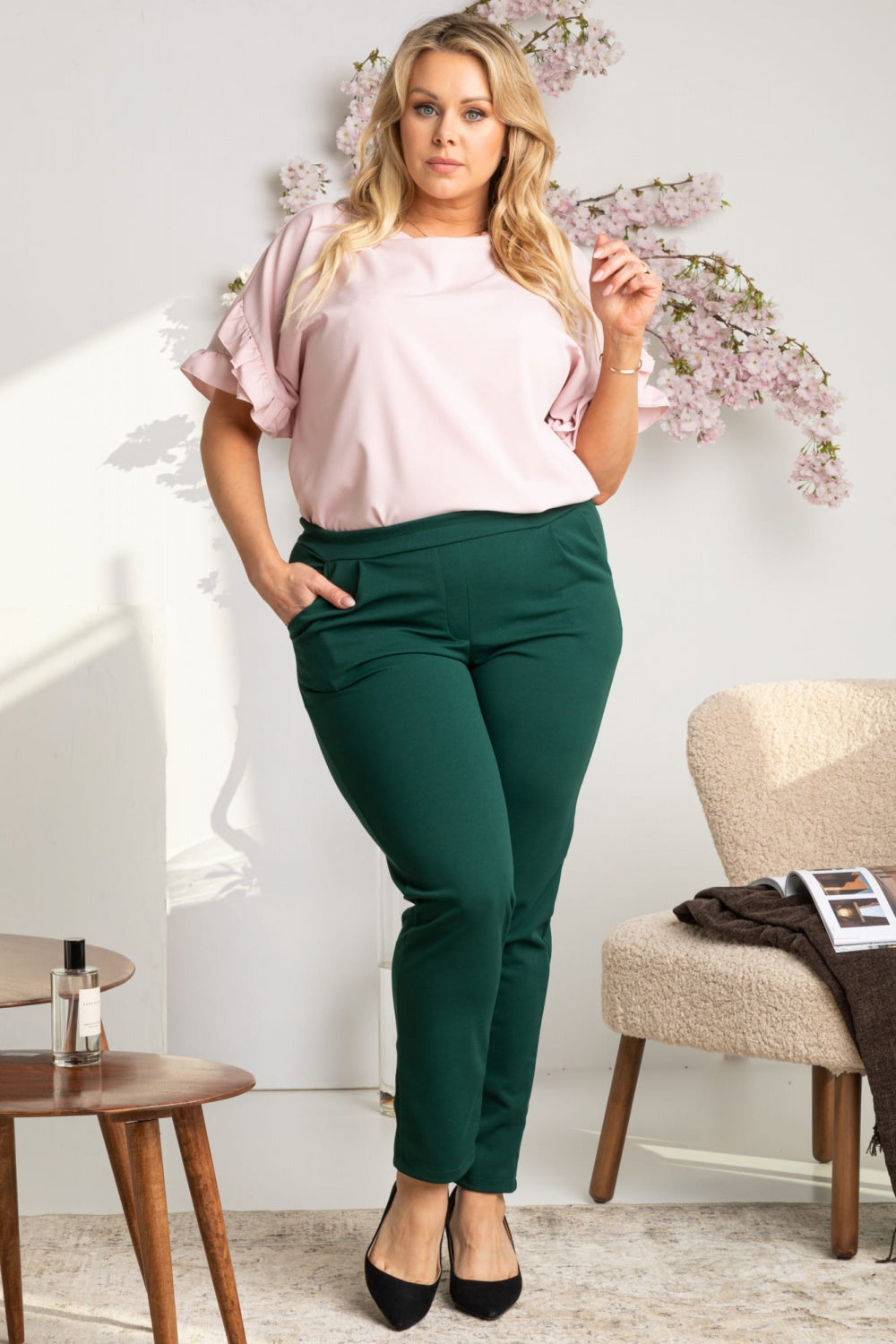 Plus size Trousers model 169227 Elsy Style Plus size Trousers