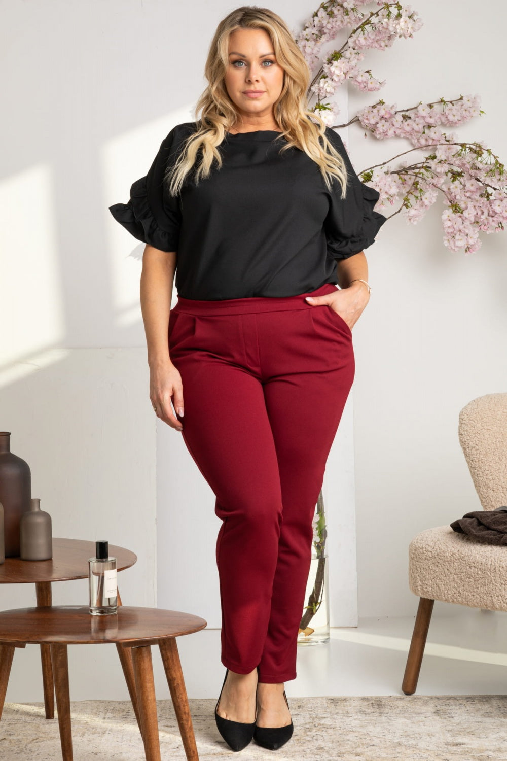 Plus size Trousers model 169230 Elsy Style Plus size Trousers