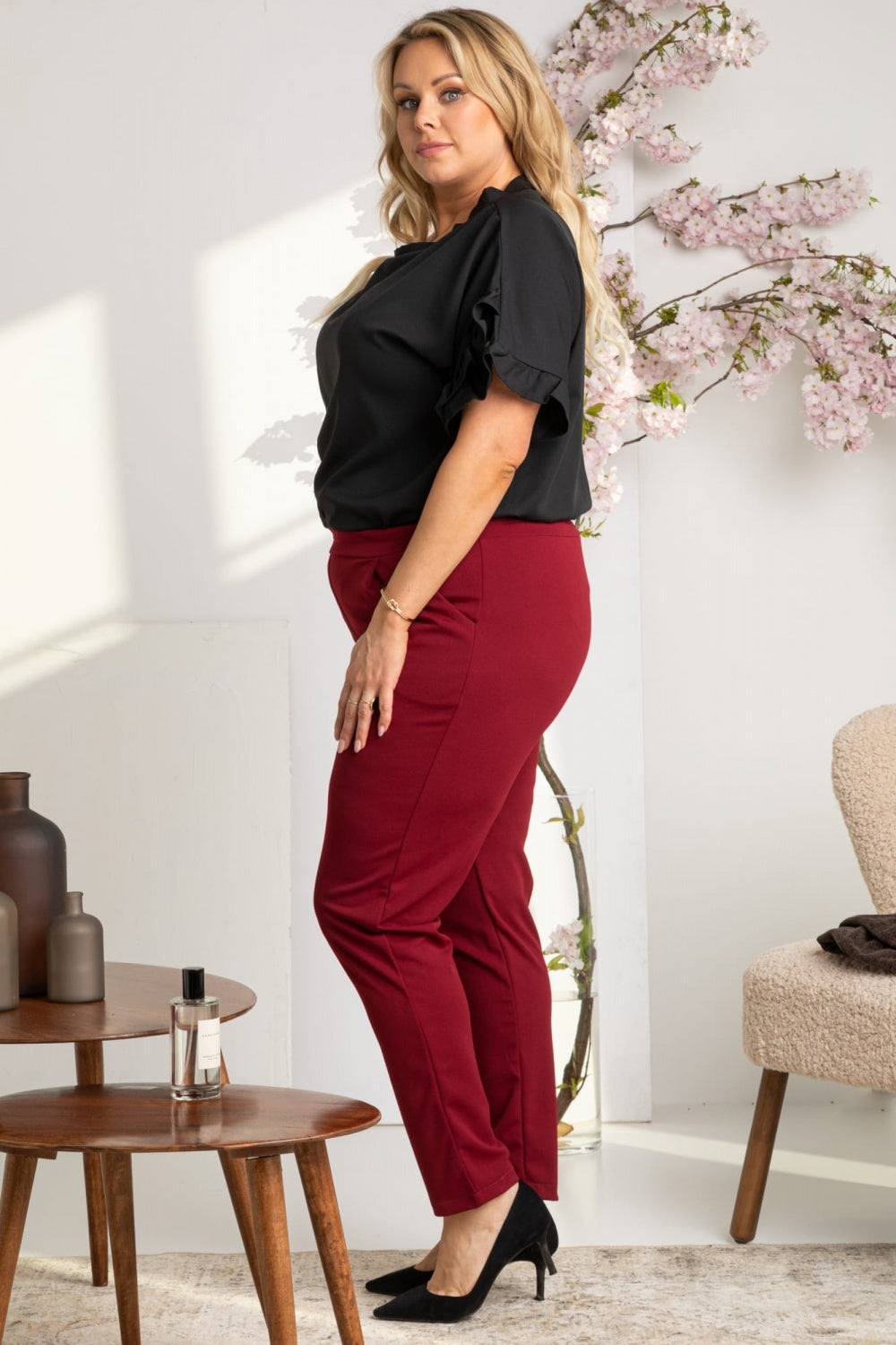 Plus size Trousers model 169230 Elsy Style Plus size Trousers