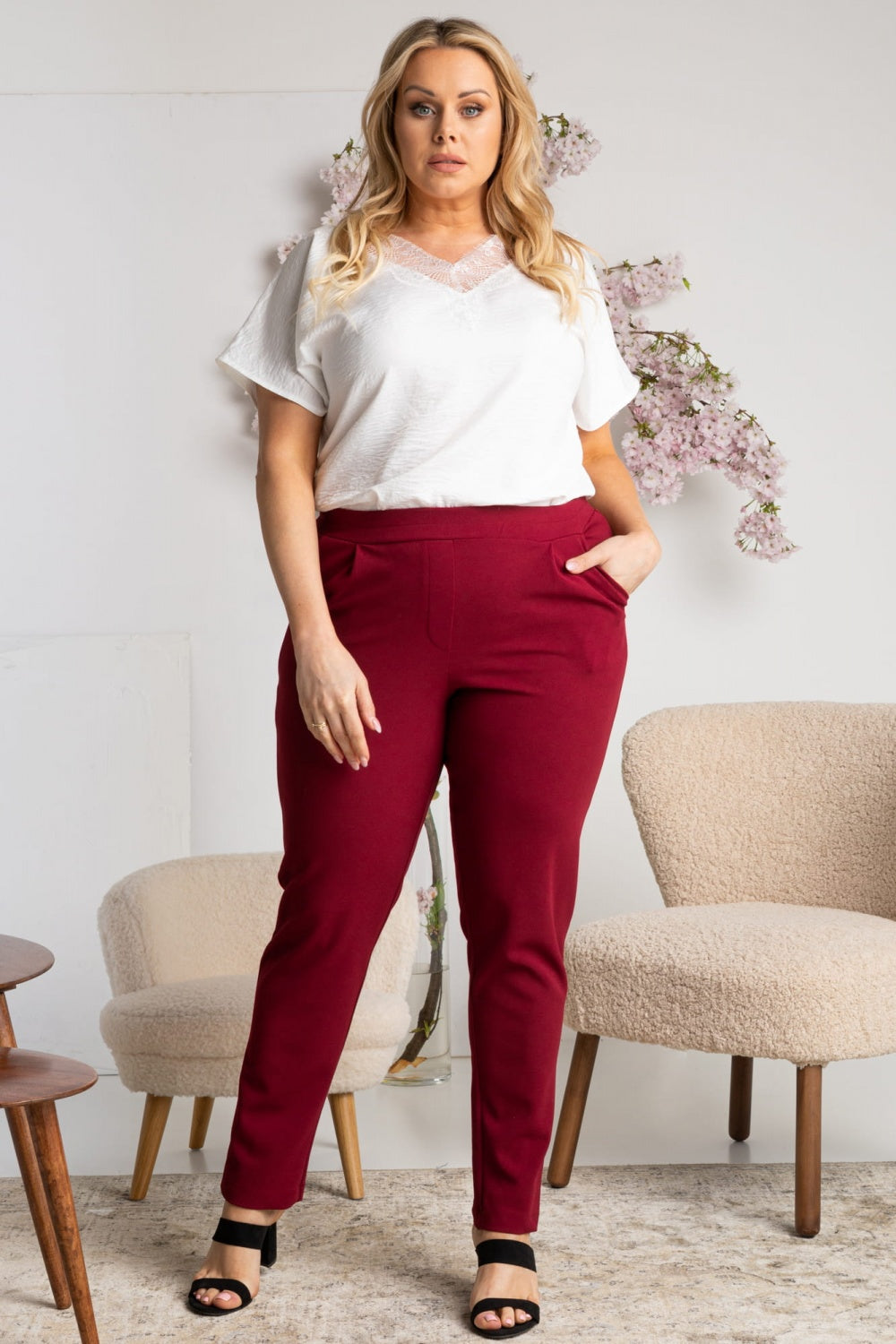 Plus size Trousers model 178540 Elsy Style Plus size Trousers