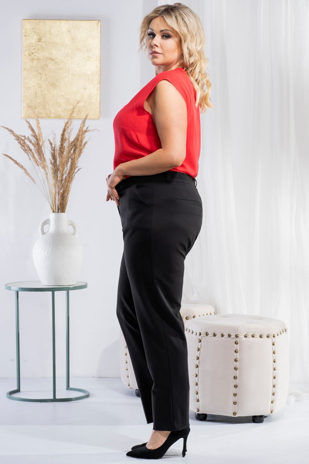 Plus size Trousers model 180477 Elsy Style Plus size Trousers