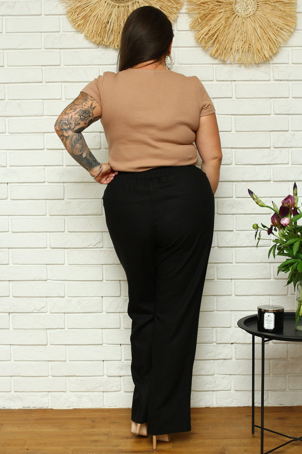 Plus size Trousers model 180478 Elsy Style Plus size Trousers